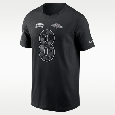Lamar Jackson Baltimore Ravens Salute to Service Men's Nike NFL T